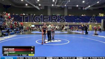 113 lbs Cons. Round 3 - John Mackey, Auburn vs Riley Hulwi, Hewitt-Trussville