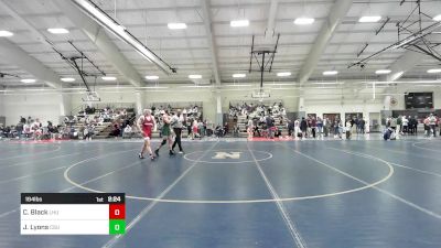 184 lbs Consi Of 8 #1 - Cael Black, Lock Haven vs Joey Lyons, Cleveland State