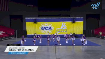 Willis High School - Willis Performance [2024 Large Varsity Day 1] 2024 UCA Houston Regional