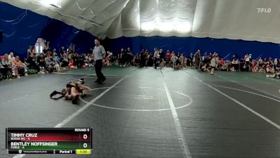 56 lbs Round 5 (6 Team) - Timmy Cruz, Rogue WC vs Bentley Noffsinger, FORGE