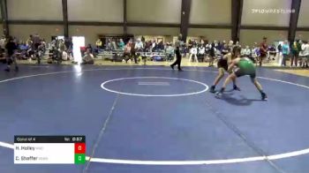 105 lbs Consolation - Harris Holley, Hornets Wrestling Club vs Chase Shaffer, Roswell Wrestling Club
