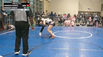 115 lbs Rr Rnd 2 - Francesca Dasilva, MGW Black Widows - Girls vs Nabhanya Dhiman, Lady Assassins - Girls