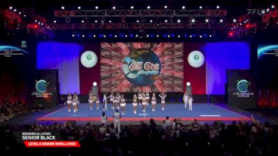 Brandon All-Stars - Black [2025 L6 Senior Small Coed Semis] 2025 The Cheerleading Worlds