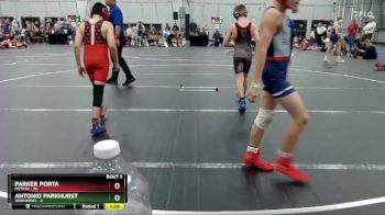 96 lbs Round 2 (4 Team) - Parker Porta, M2TCNJ vs Antonio Parkhurst, Warhawks