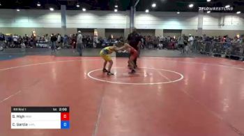98 lbs Prelims - Gary High, Higher Calling Wrestling Club vs Cruz Garcia, Naples Wrestling Club