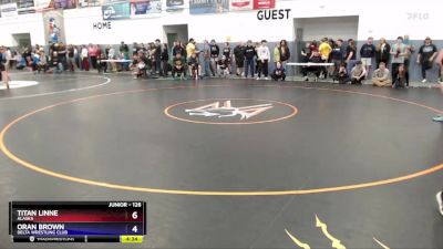 126 lbs Round 2 - Oran Brown, Delta Wrestling Club vs Titan Linne, Alaska