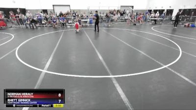 63 lbs Cons. Round 3 - Henry Lorenz, BGC vs Kaden Kreuzer, B.A.M. Training Center