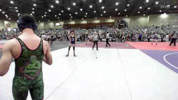 137 lbs Consi Of 8 #2 - Isaiah Roque, Carson Bulldogs vs Matteo Sims, Swamp Monsters WC