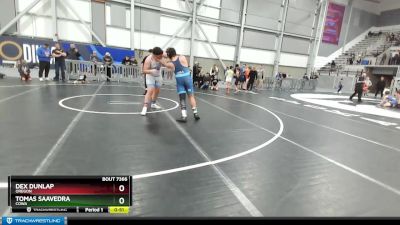 250 lbs Cons. Semi - Dex Dunlap, Oregon vs Tomas Saavedra, COWA