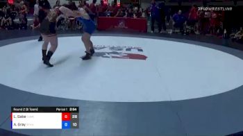 144 lbs Round 2 (6 Team) - Lilly Gabe, SJWA vs Amy Gray, SCVWA