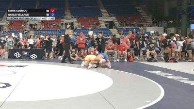 170 lbs Cons. Sub-rd Of 32 - Emma Leonido, Massachusetts vs Harlie Velarde, Wyoming