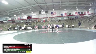 197 lbs Cons. Semi - Anthony Gencarelli, Unattached - West Liberty vs Ridge Schutte, McKendree