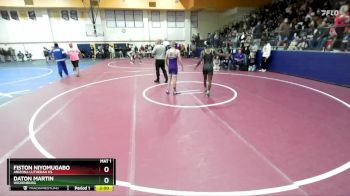 120 lbs Quarterfinal - Daton Martin, Wickenburg vs Fiston Niyomugabo, Arizona Lutheran HS