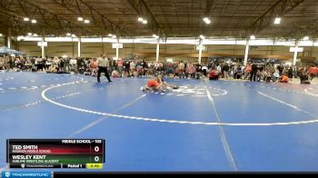 105 lbs Cons. Round 3 - Ted Smith, Madison Middle School vs Wesley Kent, Sublime Wrestling Academy