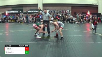120 lbs Quarterfinal - Colton Bell, Lake Highland Prep vs Cruz Hezel, Troup