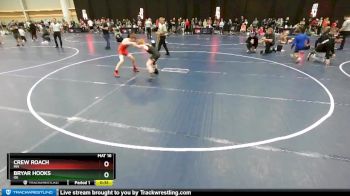 97 lbs Cons. Round 2 - Bryar Hooks, OK vs Crew Roach, MN