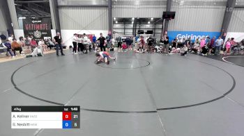 47 kg Semifinal - Aislin Kellner, Razor Red vs Grace Nesbitt, MGW Vanquishers