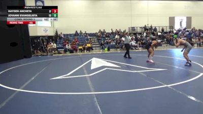125 lbs Cons. Round 3 - Jovanni Evangelista, Vanguard vs Hayden Ancheta, San Francisco State