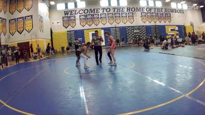 140 lbs Round 1 (6 Team) - Claire O`Donnell, Head Hunters vs Kelsey Marschka, Black Hive