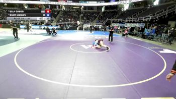 145 lbs Cons. Semi - Rilee Kinsley, Valley Central vs Ella Gregg, Niskayuna-Schenectady