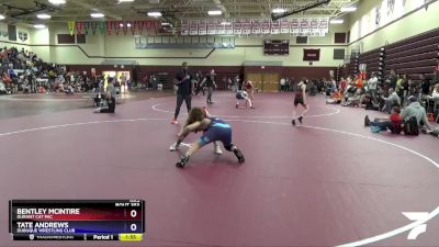 12UB-4 lbs Rr3 - Bentley McIntire, Durant Cat Pac vs Tate Andrews, Dubuque Wrestling Club