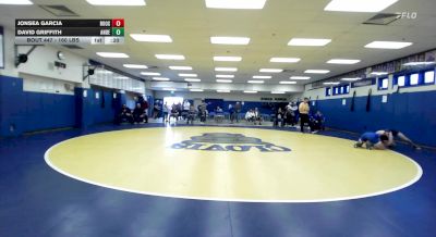 160 lbs Consi Of 16 #1 - Jonsea Garcia, Roosevelt-Eastvale vs David Griffith, Anderson