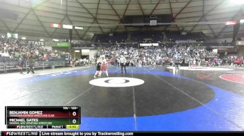 120+ Round 3 - Michael Gates, Federal Way Spartans Wrestling vs Benjamin Gomez, Takedown Express Wrestling Club