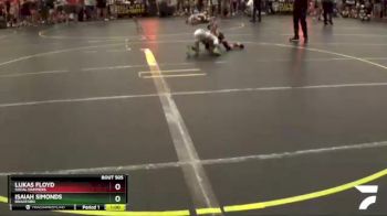 49/52 Quarterfinal - Isaiah Simonds, Bradford vs Lukas Floyd, SoCal Hammers