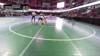 132 lbs Cons. Round 4 - Lochlan McCormack, Capital vs Behr Scott, Mountain View