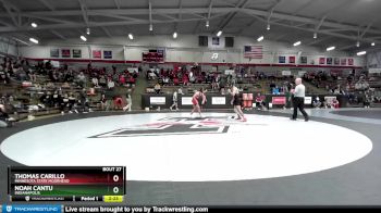 133 lbs Champ. Round 1 - Thomas Carillo, Minnesota State Moorhead vs Noah Cantu, Indianapolis