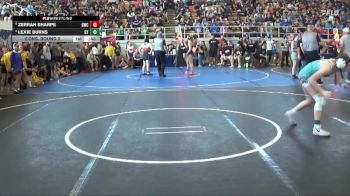 117 lbs Cons. Round 2 - Zerrah Sharpe, G4orce Wrestling Club vs Lexie Burns, Greenfield Youth