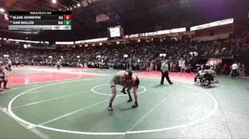 146 lbs Cons. Round 4 - Blaze Johnston, OLB1 vs Sam Mullen, MEN1