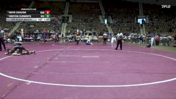 6A 120 lbs 1st Place Match - Kenyon Clements, Helena vs Rhys Coulter, Gulf Shores