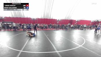 150 lbs Cons. Round 4 - Grady Nicklay, La Crosse Area Wrestlers vs Grady Gallagher, Askren Wrestling Academy