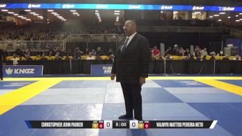 Valmyr Mattos Pereira Neto vs Christopher John Parker 2025 Pan Jiu Jitsu IBJJF Championship