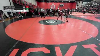 113 lbs Cons. Round 4 - Austin Phelps, SCHAUMBURG (HS) vs Frankie Katz, WHEELING