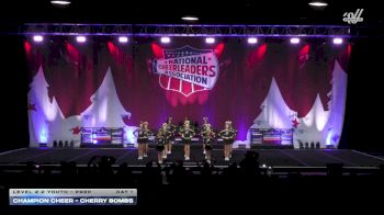 Champion Cheer - Cherry Bombs [2025 L2.2 Youth - PREP Day 1] 2025 NCA Holiday Classic