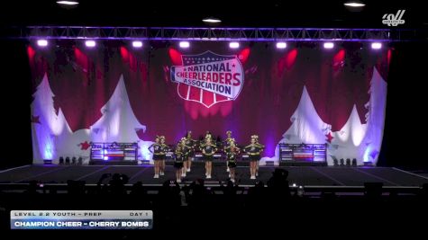 Champion Cheer - Cherry Bombs [2025 L2.2 Youth - PREP Day 1] 2025 NCA Holiday Classic