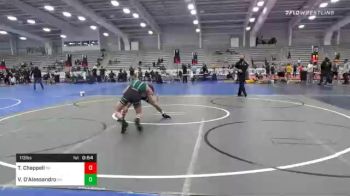 113 lbs Consolation - Tyler Chappell, PA vs Vinnie D'Alessandro, OH