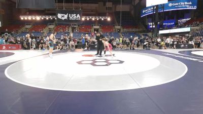 106 lbs Cons. Sub-quarters - John McKay, MI vs Wyatt Carnrite, CA