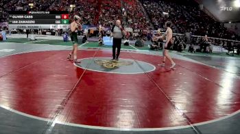 6A 150 lbs Cons. Round 1 - Oliver Cass, Ridgevue vs Ian Zawadzki, Eagle