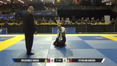 Peyton Ann Auberger vs Skylar Brielle Duncan 2026 Pan Kids Jiu-Jitsu IBJJF Championship