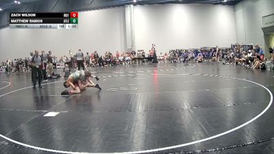 123 lbs Round 5 (8 Team) - Matthew Ramos, MatLife vs Zach Wilson, Indiana Outlaws
