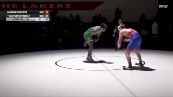165 lbs 4th Place Match - Easton Connelly, Big Bend Community College vs Landyn Philpott, Southwestern Oregon Community College