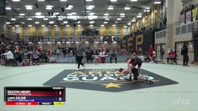 106 lbs Round 4 - Keaton Henry, Immortal Athletics WC vs Liam Exline, Iowa City Wrestling Club