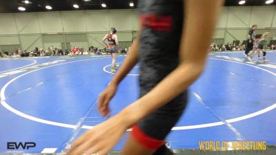 110 lbs 3rd Place - Solana White, Best Trained 7-12 USA vs Mary Prescott, Girls With Grit 7-12