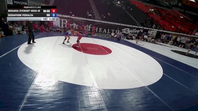 120 lbs Miranda Stewart Hess Jr, New Mexico HS Girls vs Seraphim Peralta, California HS Girls