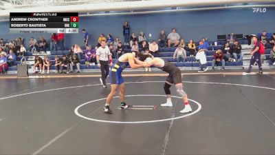165 lbs Cons. Round 5 - Roberto Bautista, Nebraska-Kearney vs Andrew Crowther, Iowa Western Community College