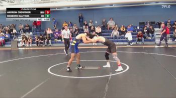 165 lbs Cons. Round 5 - Roberto Bautista, Nebraska-Kearney vs Andrew Crowther, Iowa Western Community College