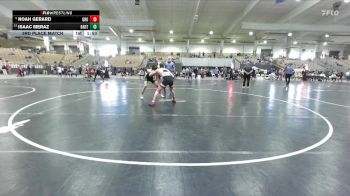 135 lbs 3rd Place Match - Isaac Meraz, Williamson Co Wrestling Club vs Noah Gerard, GroundZero